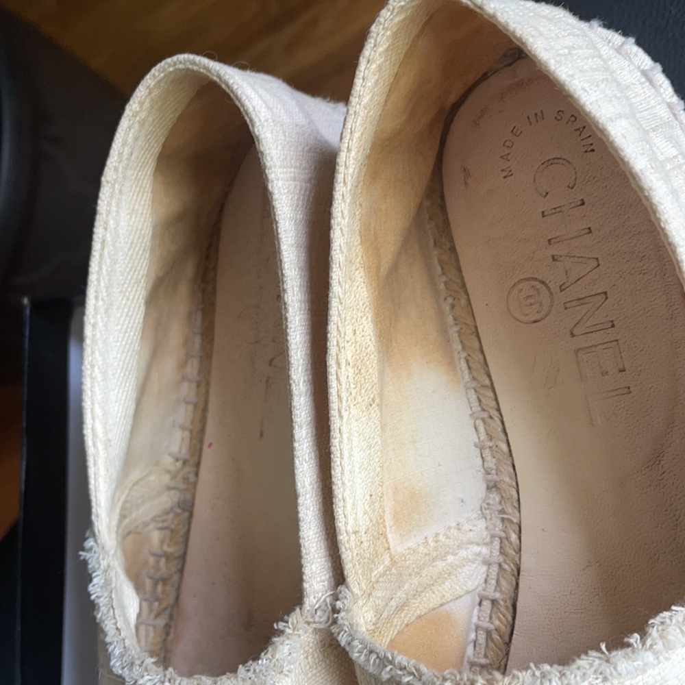 🖤Chanel canvas espadrilles 38🤍 - Picture 10 of 17